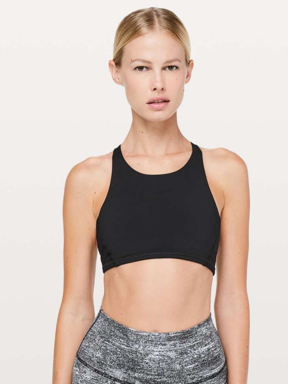 Lululemon Free To Be Bra High Neck Sports Bra Athletic Workout